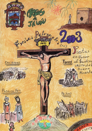 Fiestas patronales en honor al Cristo de la Buena Muerte 2003 Arcos de Jalón